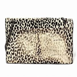 Yves Saint Laurent-Yves Saint Laurent Betty Handbag-Cream,Dark brown