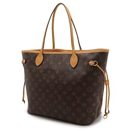 Louis Vuitton-Louis Vuitton Monogram Neverfull MM Tote Bag M41177-Red