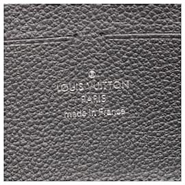 Louis Vuitton-Louis Vuitton Monogram Empreinte Leather Zippy Wallet M61442-Grey