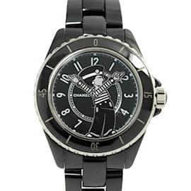 Chanel-CHANEL Mademoiselle J12 La Pausa H7609 Limited Edition Men's Watch-Other