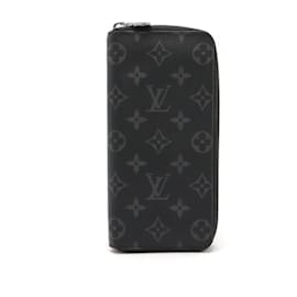 Louis Vuitton-Louis Vuitton Monogram Eclipse Zippy Wallet M62295-Black