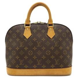 Louis Vuitton-Louis Vuitton Monogram Alma Handbag M51130-Brown