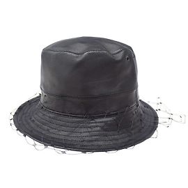 Christian Dior Leather Bucket Hat Other