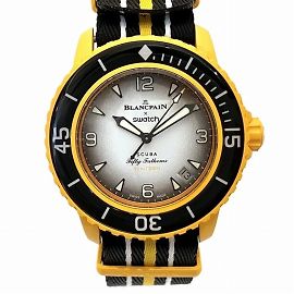 Relógio automático Blancpain Swatch Oceano Pacífico S035P100 Outro