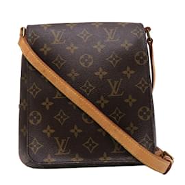 Louis Vuitton-Louis Vuitton Musette Salsa Long Shoulder Bag-Brown,Monogram