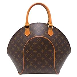 Louis Vuitton-Louis Vuitton Ellipse MM Handbag-Brown