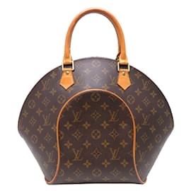 Louis Vuitton-Louis Vuitton Ellipse MM Handbag-Brown