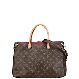 Louis Vuitton-Louis Vuitton Monogram Pallas Handbag-Brown,Other,Purple,Monogram