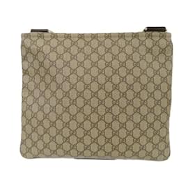 Gucci-Gucci GG Supreme Shoulder Bag-Beige