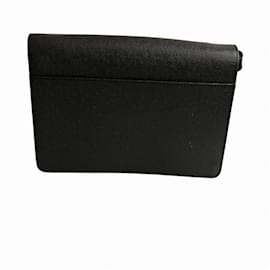 Louis Vuitton-Bolsa Louis Vuitton Taiga Selenga M30782-Cinza