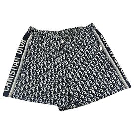 Dior short swim trunks blue Blue