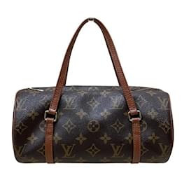 Louis Vuitton-Louis Vuitton Monogram Old Papillon 26 Handbag-Brown