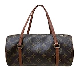 Louis Vuitton-Louis Vuitton Monogram Old Papillon 26 Handbag-Brown