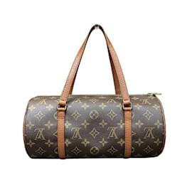 Louis Vuitton-Louis Vuitton Monogram Old Papillon 30 Handbag-Brown
