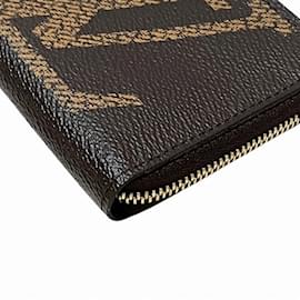 Louis Vuitton-Louis Vuitton Monogram Giant Zippy Coin Purse-Brown