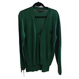Colete Rochas de algodão verde garrafa Verde escuro