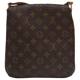 Louis Vuitton-LOUIS VUITTON Monogram Musette Salsa Short Shoulder Bag M51258 LV Auth 98181-Monogram
