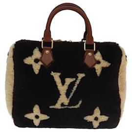 Louis Vuitton-LOUIS VUITTON Monogram Teddy Speedy Bandouliere 25 Bag 2way M55422 Auth 106300S-Brown