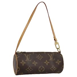 Louis Vuitton-LOUIS VUITTON Monogram Papillon Pouch LV Auth 104353-Monogram