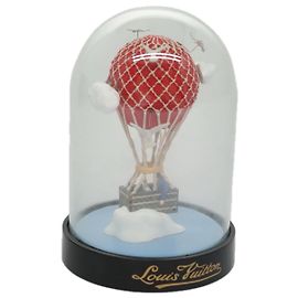 LOUIS VUITTON Schneekugel Ballon Nur VIP Klar Rot LV Auth ac3487 Rot Andere