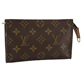 Louis Vuitton-LOUIS VUITTON Monogram Bucket PM Accessory Pouch LV Auth 106687-Monogram