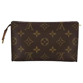 Louis Vuitton-LOUIS VUITTON Monogram Bucket PM Accessory Pouch LV Auth 106687-Monogram