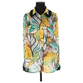 Heimstone Bunte Bluse aus Polyester M Mehrfarben