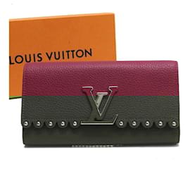 Louis Vuitton-Louis Vuitton Capucines-Dark red