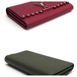 Louis Vuitton-Louis Vuitton Capucines-Dark red