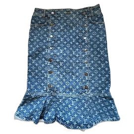 Louis Vuitton Skirts Navy blue
