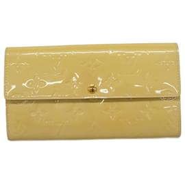 Louis Vuitton-Louis Vuitton Portefeuille Sarah-Beige