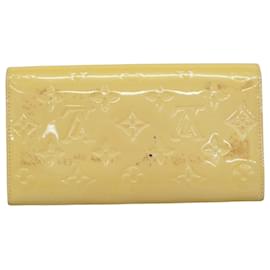 Louis Vuitton-Louis Vuitton Portefeuille Sarah-Beige
