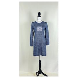 Chanel-New Paris / Byzance Shimmer Cashmere Dress-Other