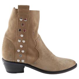 Zadig & Voltaire Suede boots Beige