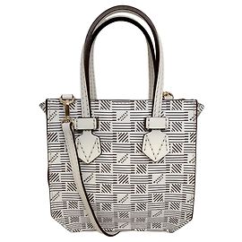 Sac à main zippé Mini Bregancon blanc Moreau Blanc