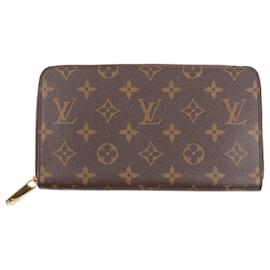 Louis Vuitton-Louis Vuitton Monogram Canvas Zippy Wallet M62581-Brown