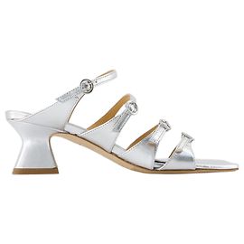Eanna Pumps - Aeyde - Couro - Prata Prata Metálico