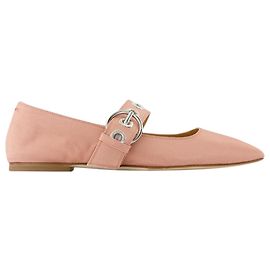 Ballerinas Eyelet Uma - Aeyde - Seda - Rosa Rosa
