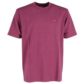 Louis Vuitton Camiseta Supreme Small Box Logo en algodón burdeos Roja Burdeos