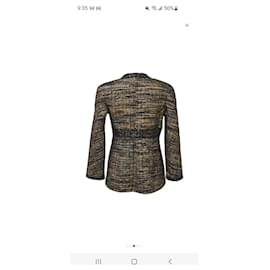 Chanel-Jackets-Black,Golden