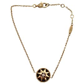 Bracciale Dior Rose De Vent Onyx in Oro Giallo 18k D'oro Metallico