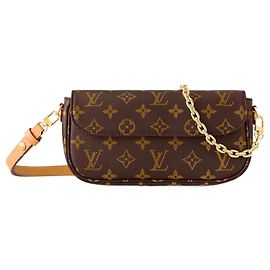 Louis Vuitton Sac LV Wallet on Chain en toile monogram Ivy Marron