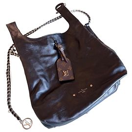 Louis Vuitton Logo LV catena lunga Nero Monogramma