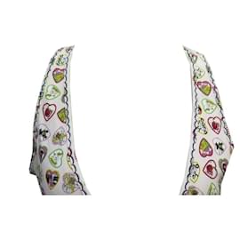 Chanel-NINE TOP CHANEL TOP VALENTINES HEART CHARMS LOGO P28277V18294 L 42 HEARTS-Multiple colors