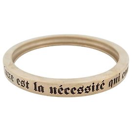 BRACELETE CHANEL COCO JONC O LUXO É A NECESSIDADE BANGLE DOURADO Dourado