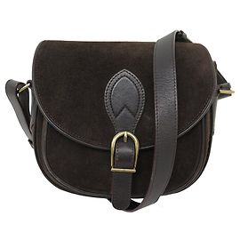 BOLSA DE MÃO GERARD DAREL GYPSY EM COURO E SUEDE Marrom