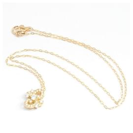 Autre Marque-Diamond Necklace K18 Yellow Gold-Golden