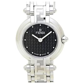 Fendi-Fendi Stainless Steel Quartz Orologi Watch F75210L-Black