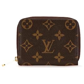 Louis Vuitton-Louis Vuitton Monogram Zippy Coin Purse M60067-Brown