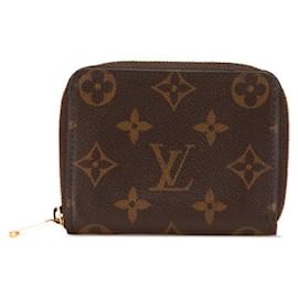 Louis Vuitton-Louis Vuitton Monogram Zippy Coin Purse M60067-Brown
